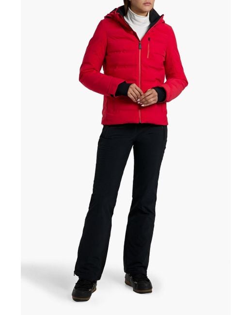 Aztech Mountain Red Nuke Suit 2.0 Quilted Down Ski Jacket