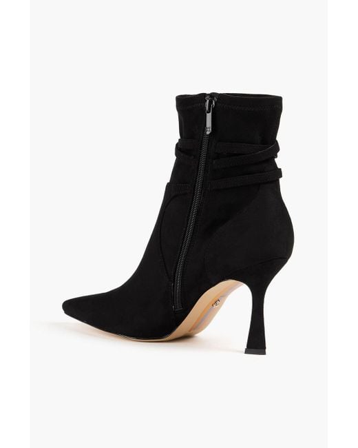 Sam Edelman Black Marsella Embellished Ankle Boots