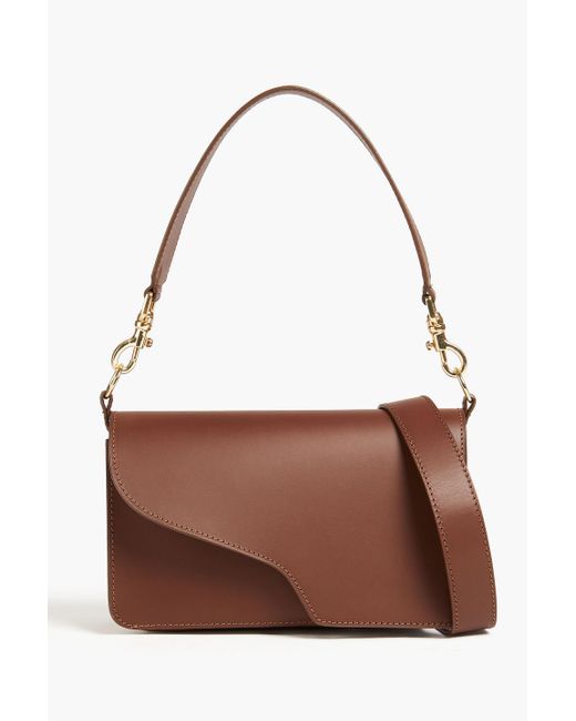 Atp Atelier Brown Assisi Leather Shoulder Bag