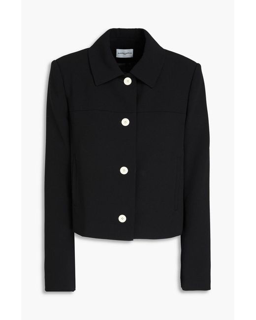 Claudie Pierlot Black Crepe Jacket
