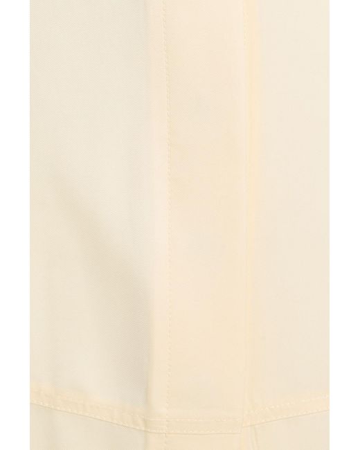 Zimmermann Natural Twill Midi Shirt Dress