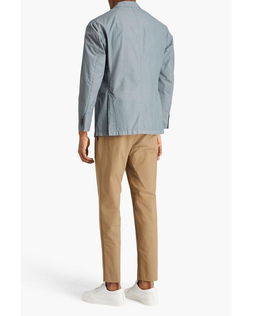 Boglioli Blue Shell Blazer for men