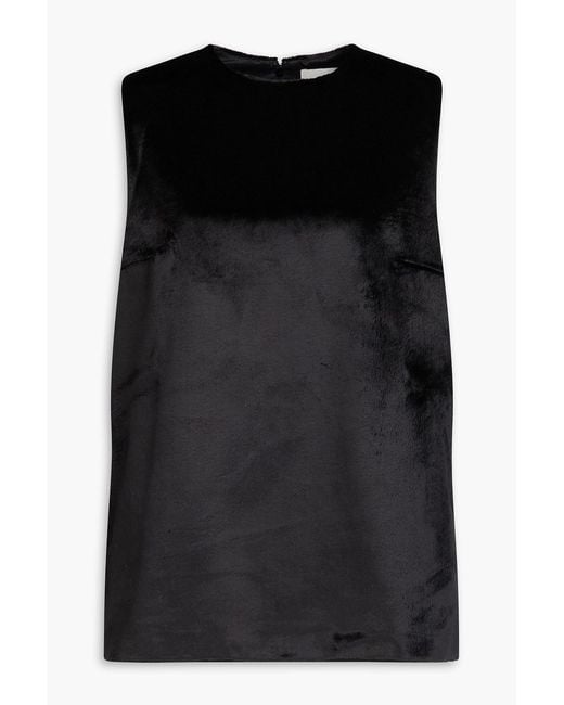 Loulou de Saison Black Ando Velvet Top
