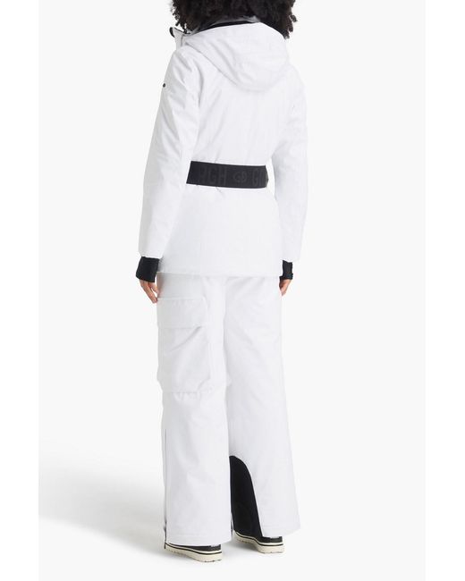 Goldbergh White Haley Belted Ski Jacket