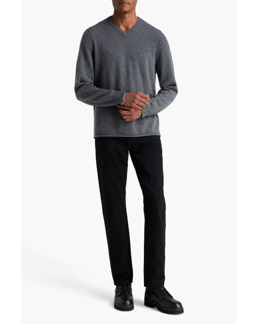 James Perse Gray Cashmere Sweater for men