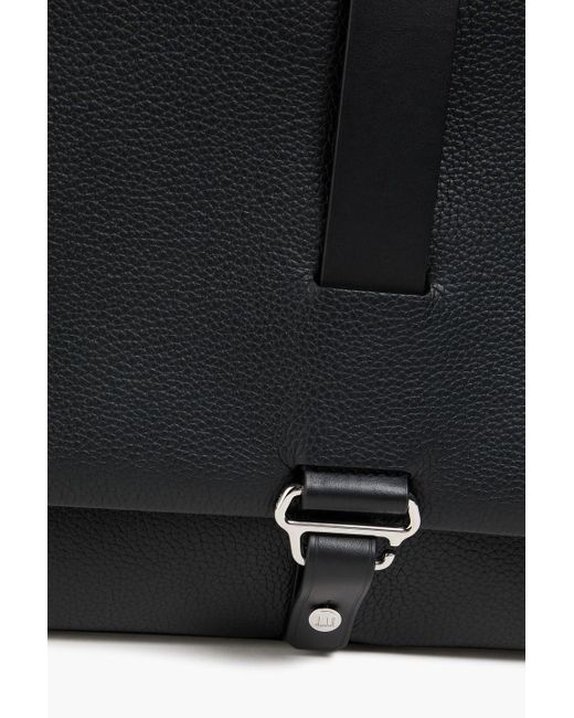 Dunhill Messenger bag aus narbenleder in Black für Herren