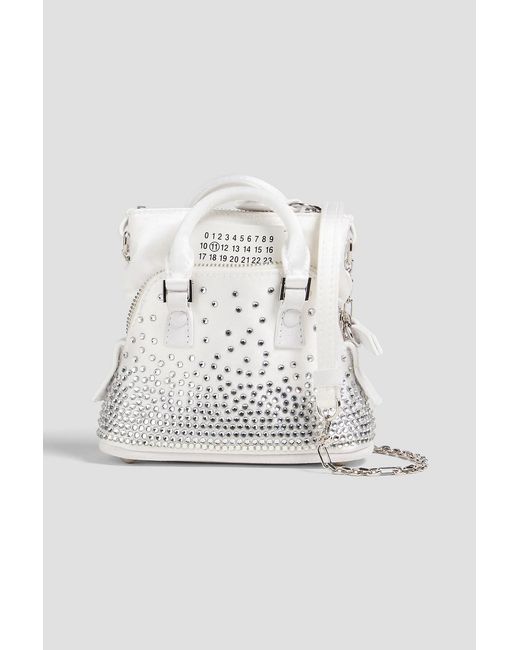 Maison Margiela 5Ac Cinema Inferno Baby Crystal-Embellished Satin 