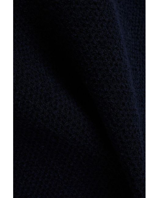 Jacquemus Black Sorbetto Cutout Bouclé-knit Mini Dress