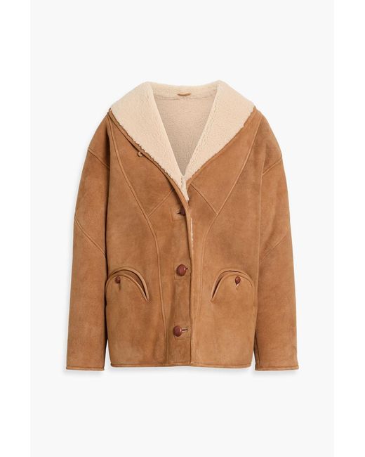 Blazé Milano Brown Tatoosh Shearling Coat