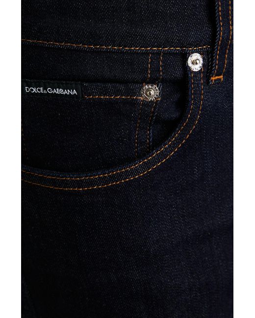 Dolce & Gabbana Blue Skinny-fit Denim Jeans for men