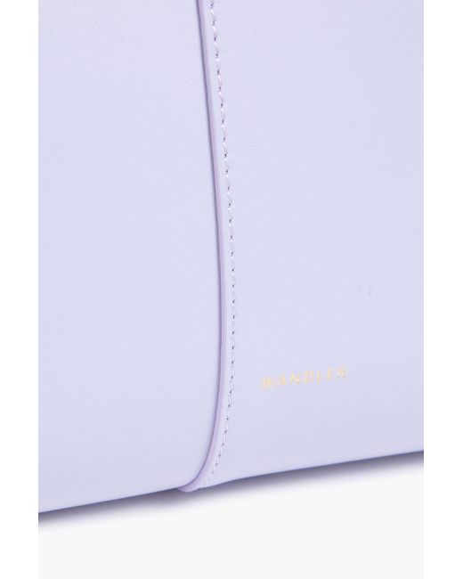 Wandler White Carly Leather Shoulder Bag