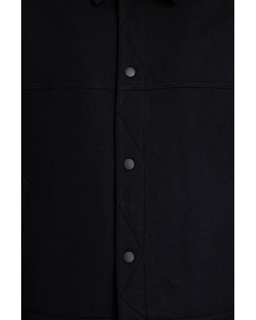 Rag & Bone Black Owen Wool-felt Jacket for men