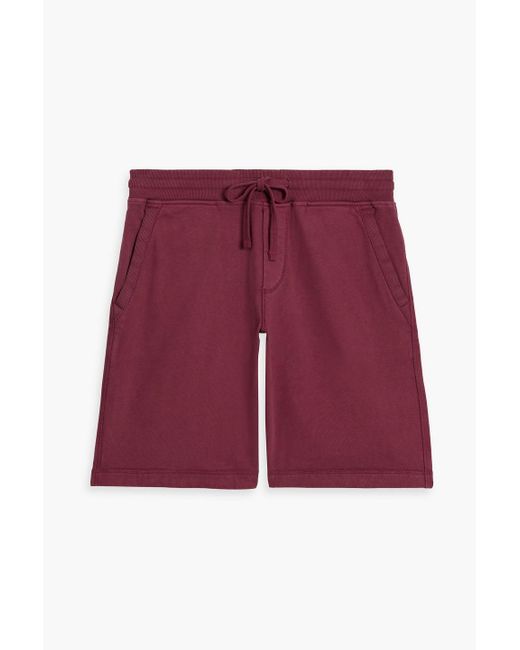 Orlebar Brown Frederick French Cotton-Terry Drawstring Shorts for men