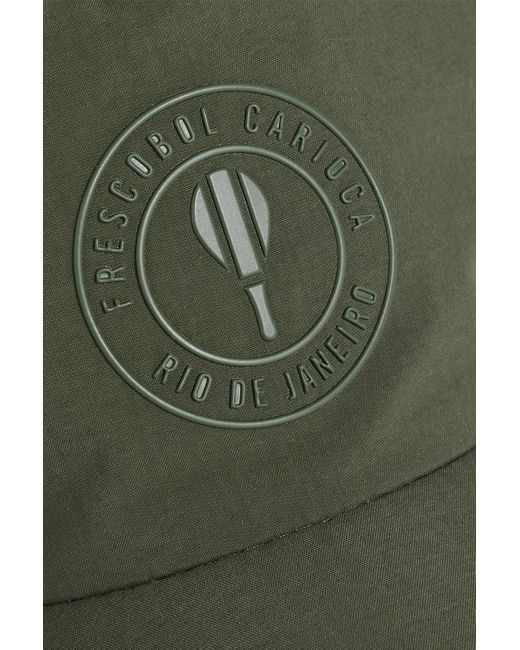 Frescobol Carioca Green Artur Logo-appliquéd Shell Baseball Cap for men