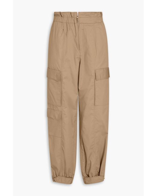 Sandro Natural Cotton-twill Cargo Pants