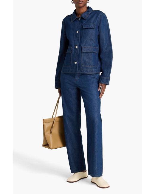 Theory Blue Denim Jacket