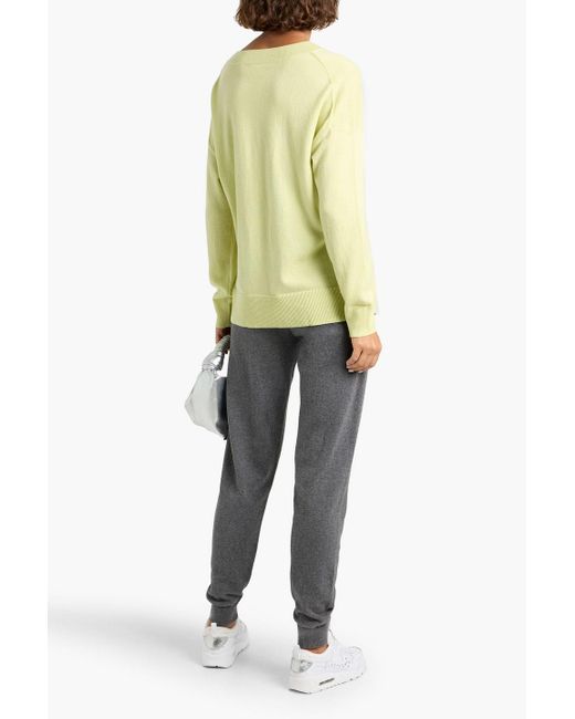 Chinti & Parker Yellow Wool And Cashmere-Blend Sweater