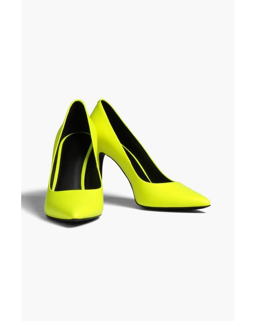 Claire neon hotsell leather pump