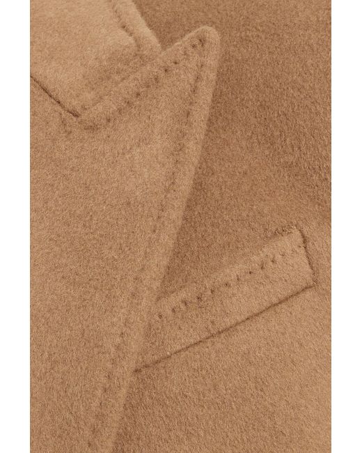 Alex Mill Natural Abram Wool-Blend Felt Coat for men