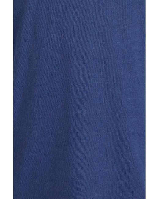 Dunhill Blue Cotton T-shirt for men