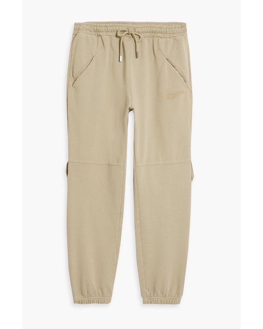 Jacquemus Natural Camargue French Cotton-Terry Sweatpants for men