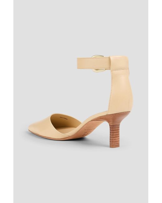 Vince White Perri Leather Pumps