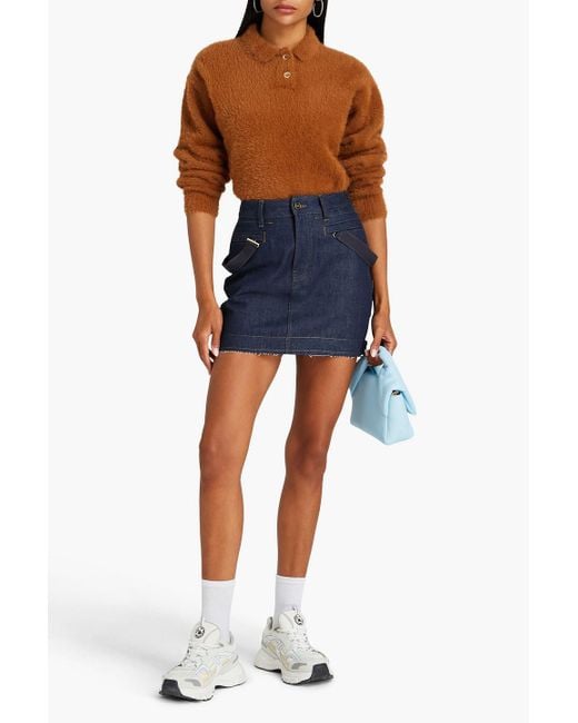Jacquemus Blue Nimes Denim Mini Skirt