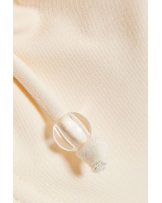 Solid & Striped White The Lolita Bow-Detailed Bikini Top