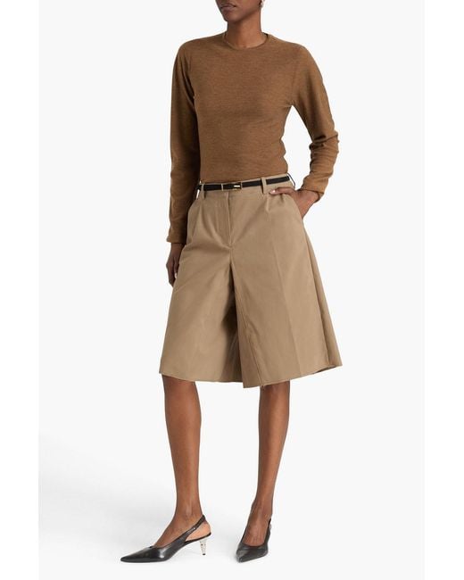Lemaire Brown Wool Sweater