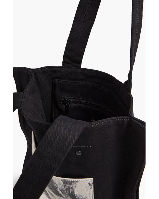 Y-3 Tote bag aus canvas mit floralem print in Black für Herren