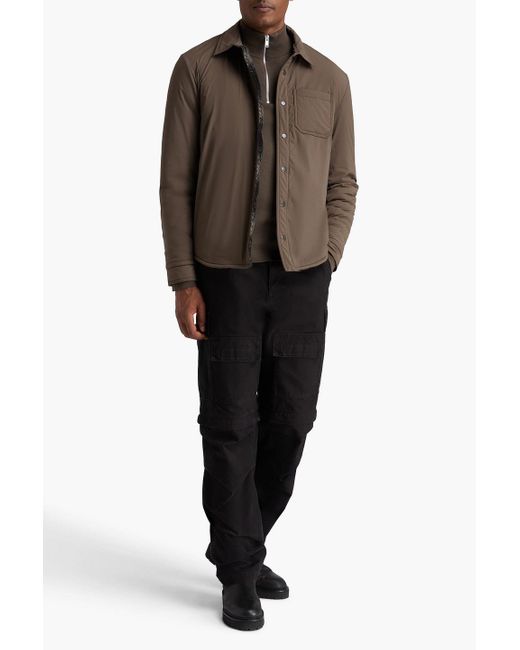 Y/OSEMITE Brown Padded Shell Overshirt for men
