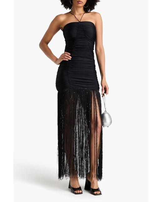 【Rotate】 Sequinedホルターネック maxiドレス ROTATE BIRGER CHRISTENSEN Sequined Maxi Dress | Silver