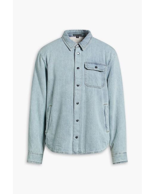 James Perse Blue Denim Jacket for men