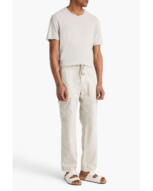 James Perse Cargohose aus baumwoll-twill in White für Herren