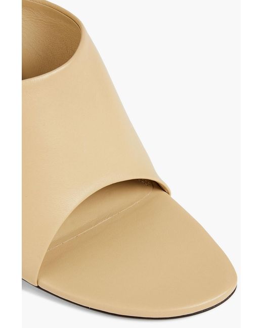Off-White c/o Virgil Abloh White Meteor Leather Mules