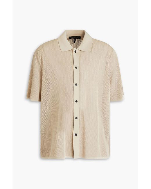 Rag & Bone Natural Payton Cotton Shirt for men