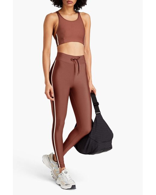 The Upside Brown Hustle stretch-leggings