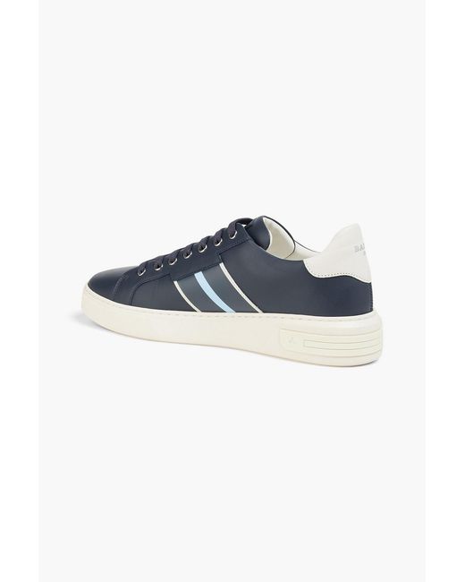 Bally Blue Myron Leather Sneakers for men