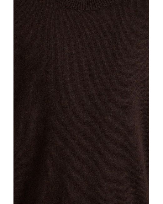 LE17SEPTEMBRE Black Wool And Cashmere-blend Sweater for men