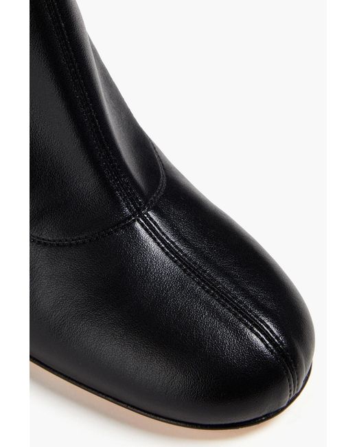 Sergio Rossi Black Knee Boots