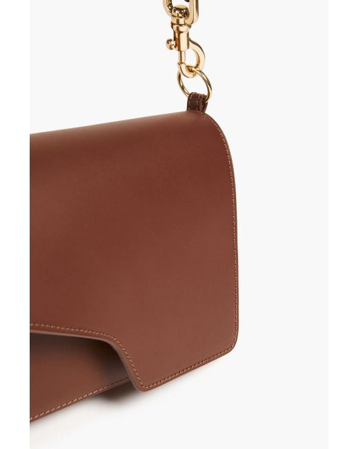 Atp Atelier Brown Assisi Leather Shoulder Bag