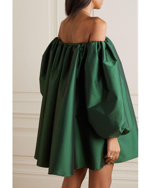 BERNADETTE Bobby Strapless Taffeta Mini Dress in Green | Lyst Canada BERNADETTE Bobby Strapless Taffeta Mini Dress in Green | Lyst Canada