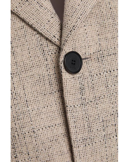 Sandro Natural Tweed Suit Jacket for men