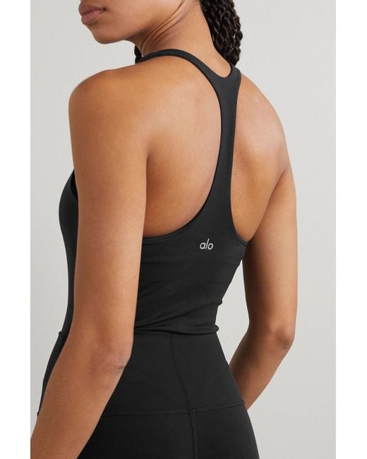 ワンピース [Alo Yoga] Sleek Back Bodysuit Sleek Back Bodysuit - Espresso | ALO