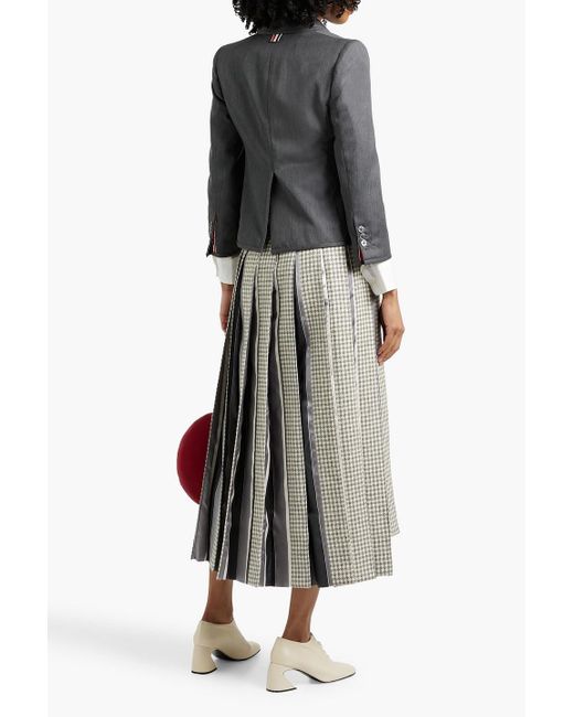 Thom Browne Black Wool Blazer