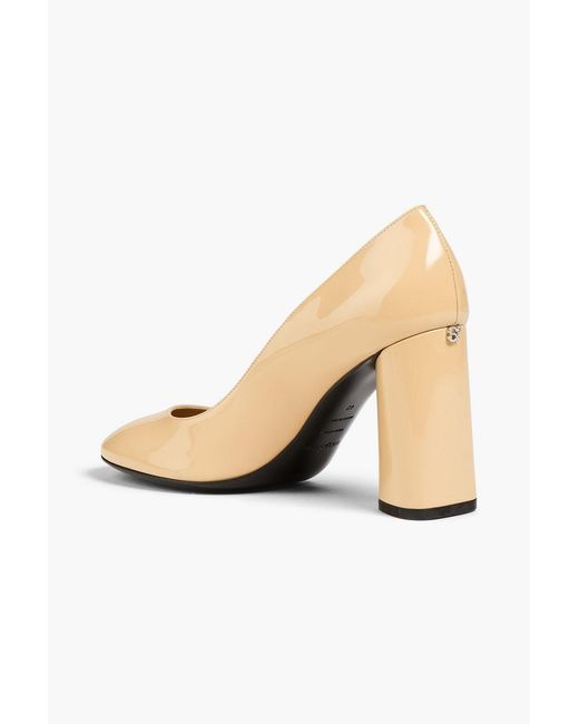 Sergio Rossi Natural Leather Pumps