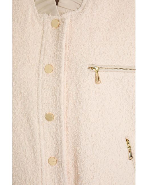 Zimmermann Natural Cotton-blend Bouclé Vest