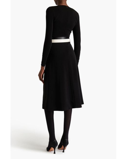 Balenciaga Black Jersey Maxi Dress