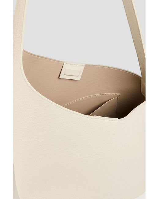 Aesther Ekme Natural Mon Pebbled-Leather Shoulder Bag