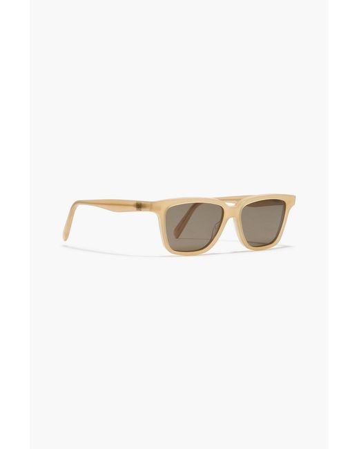 Totême  Natural D-Frame Acetate Sunglasses